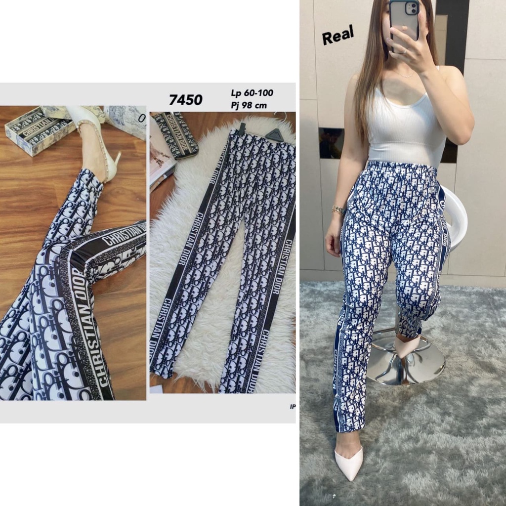 legging kaos import 7450-MV import
