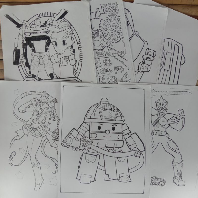 

HVS Bergambar Merwarnai kertas bergambar Murah bisa pilih dan random PART 1