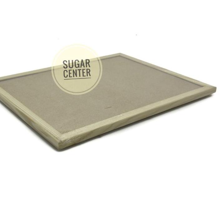 

Papan Gabus/Cork Board Pin/Papan Mading Kayu Fiber 60x45 cm ..