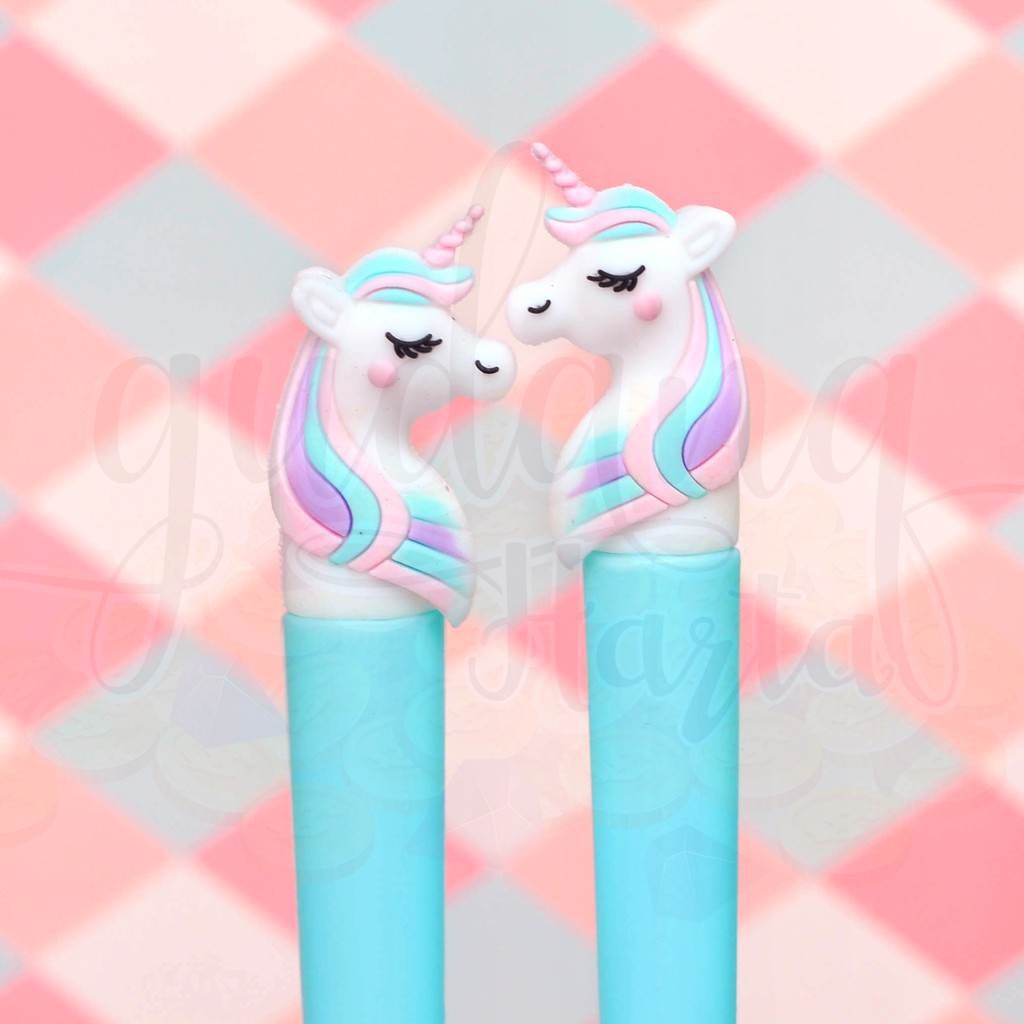 Pulpen Unicorn Cantik Pena Gel Unik Lucu GH 307087
