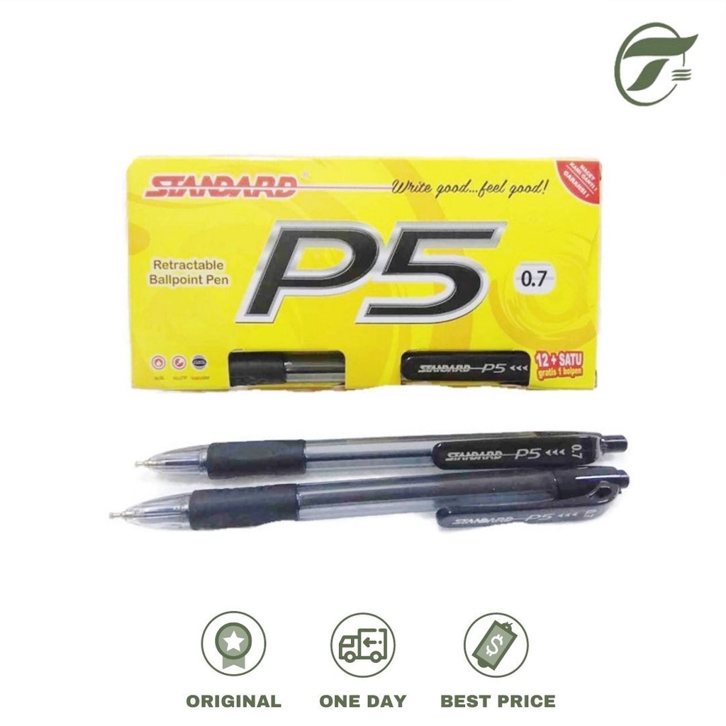 

BALLPEN P5 RETRACTABLE 0.7 STANDARD (BLACK)
