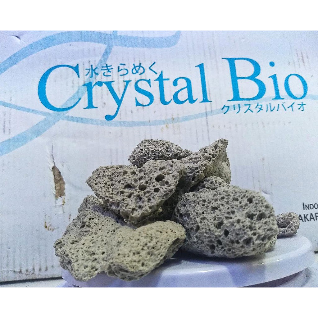 FILTER KOLAM CRYSTAL BIO REPACK 100 GR-200 GR FILTER AQUARIUM-AQUASCAPE -MEDIA FILTER-KOLAM