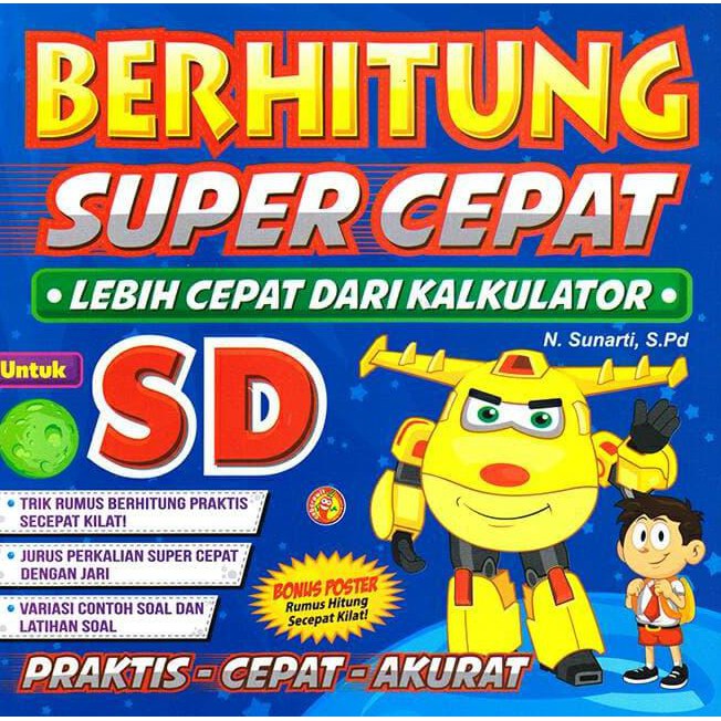 

Terbaru Berhitung Super Cepat : Lebih Cepat Dari Kalkulator Untuk Sd Murah