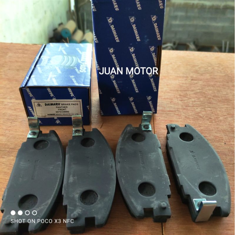 kampas rem depan/brake pad panther lama/kapsul/touring