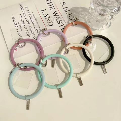 Gelang Cincin Bahan Silikon Dapat Dilepas Untuk iPhone Samsung OPPO vivo