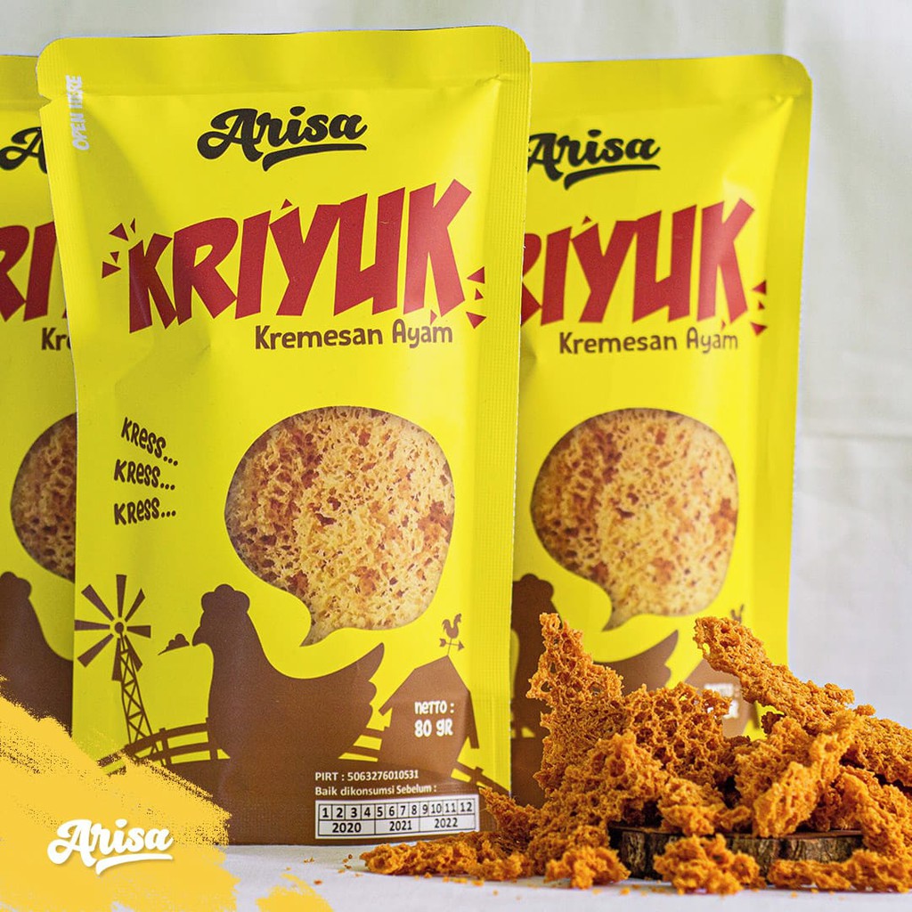 

Kriyuk Kremesan Ayam dari Kaldu Ayam ASLI