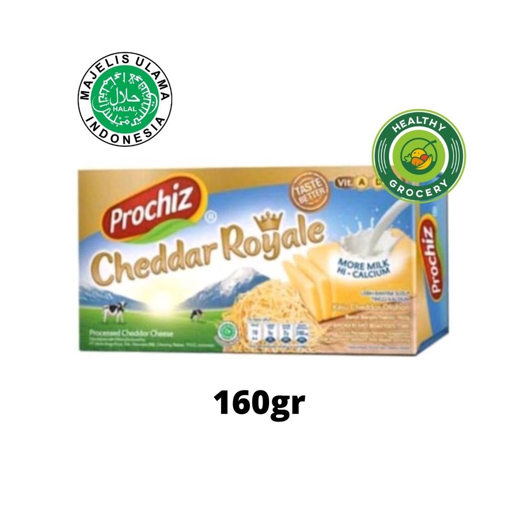 Prochiz Cheddar Gold / Keju Cheddar 160gr