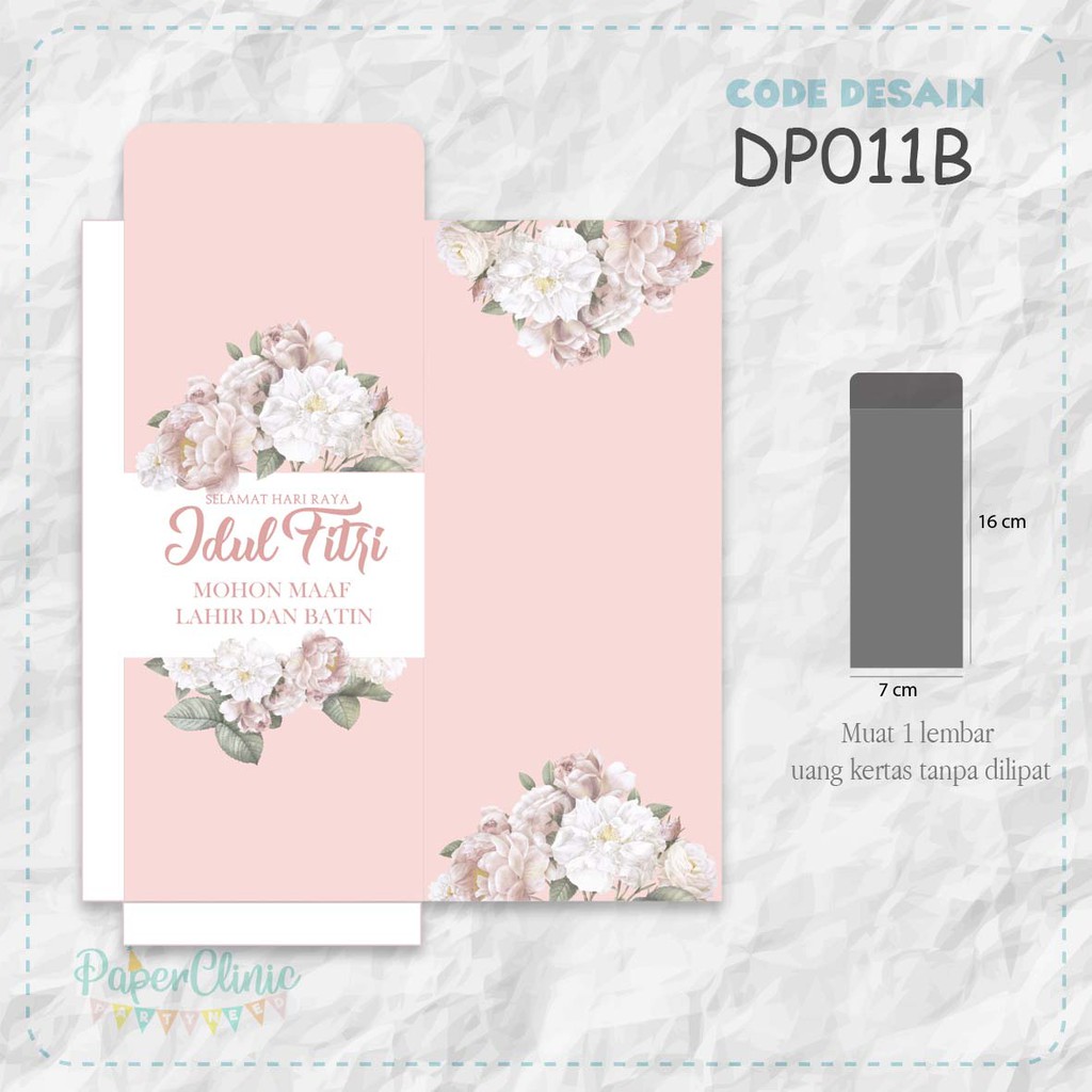 

AMPLOP LEBARAN / ANGPAU IDUL FITRI / amplop nikah / amplop kondangan - Custom nama , tema Pink