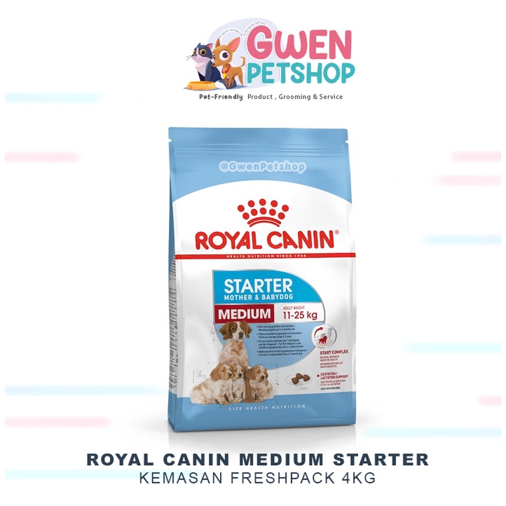 ROYAL CANIN MEDIUM STARTER MOTHER BABY DOG 4KG