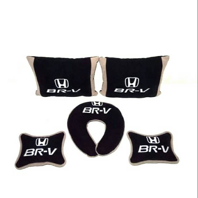Bantal Mobil Honda BRV Aksesoris mobil Bordir