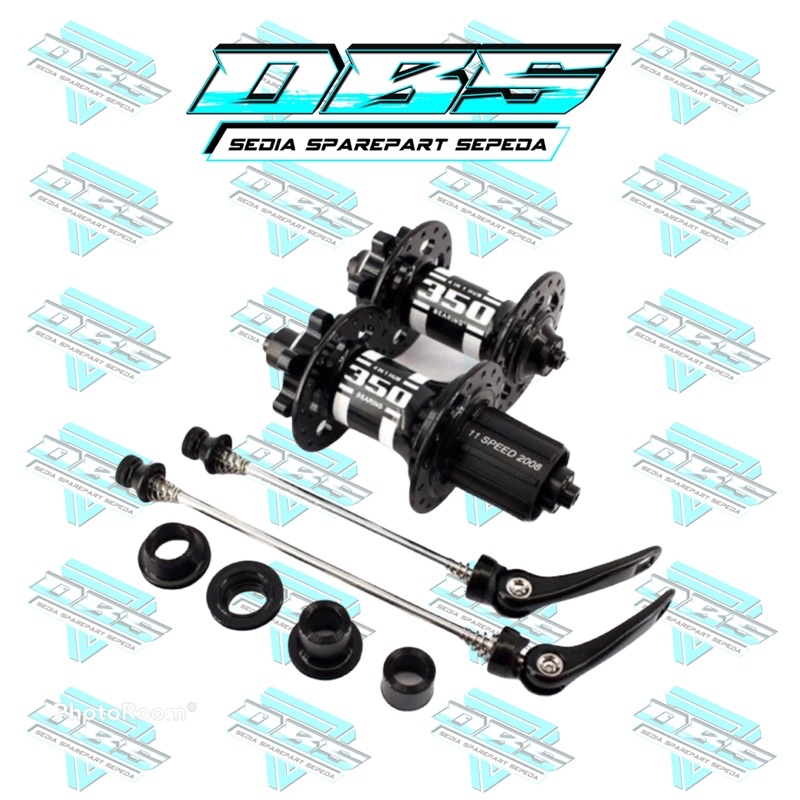 HUB FREEHUB STRUMMER MT-350 4 IN 1  QR PLUS TA 15X100 & TA 12X142 BLACK WHITE