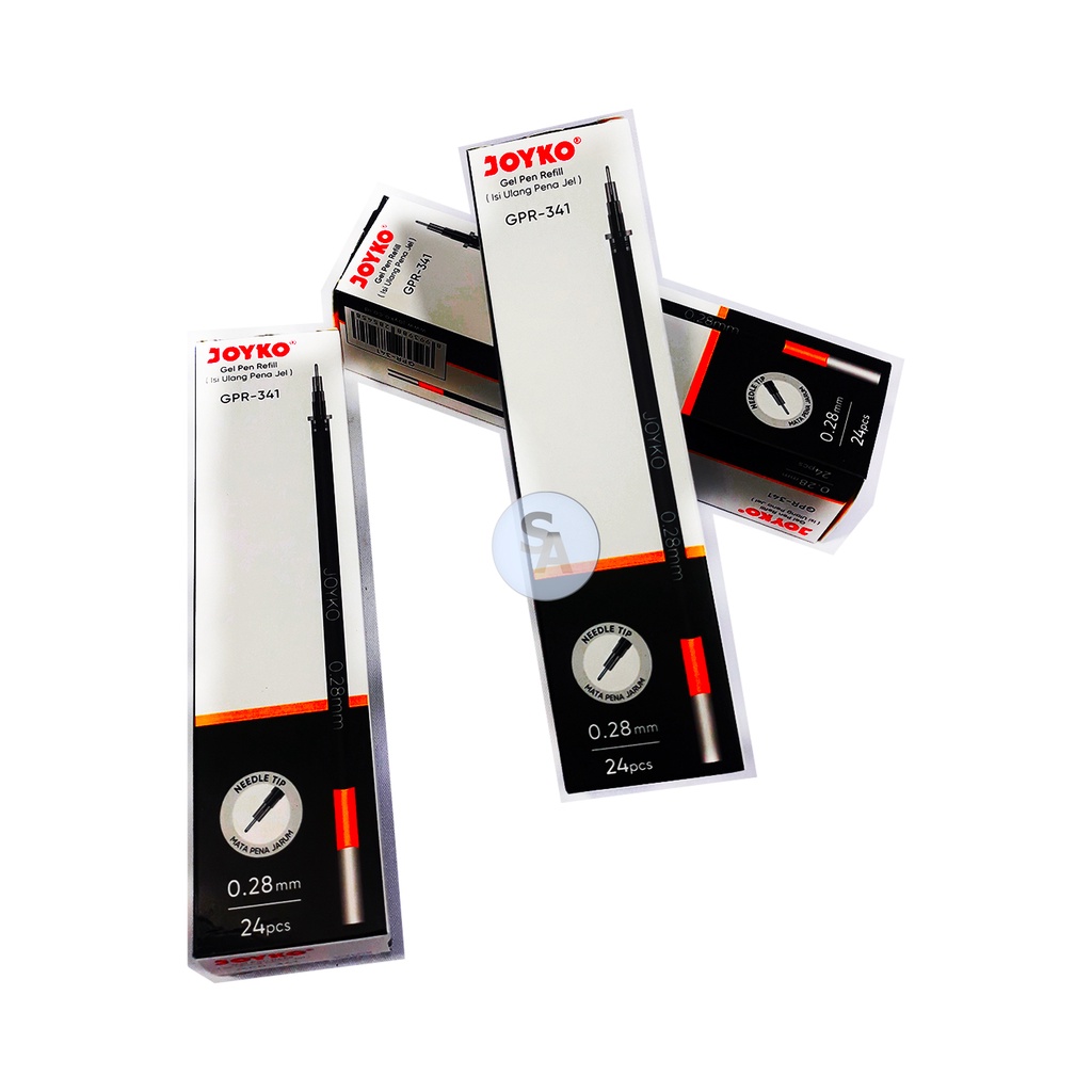 

GEL PEN REFILL/ ISI ULANG PULPEN JOYKO TIPE GPR-341 0.28mm HITAM [ PCS ]