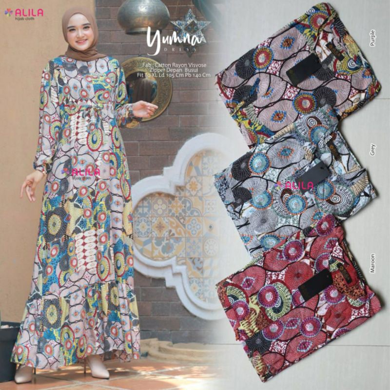 GAMIS - YUMNA DRESS by ALILA