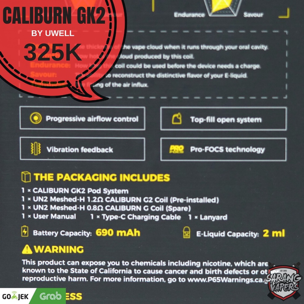 UWELL CALIBURN GK2 POD AUTHENTIC BY UWELL-2