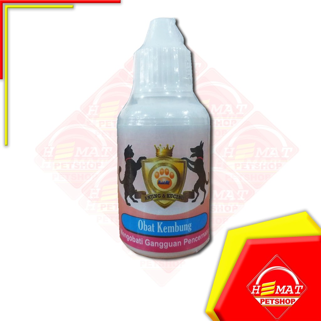 Obat Kembung Hewan Kucing &amp; Anjing 30 Ml