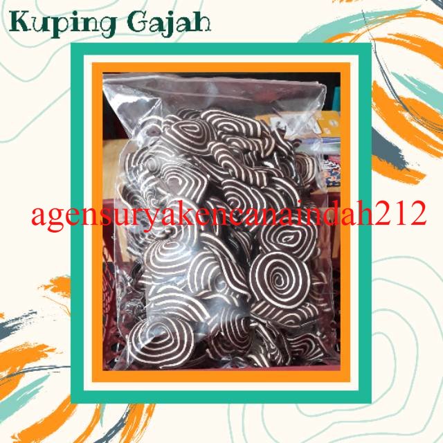 

TERMURAH 200Gr Kue kuping gajah / kue jadul / snack murah / camilan murah / ALMA.SNACK