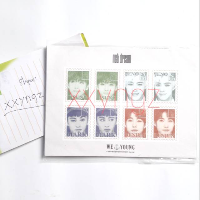 NCT Dream We Young Stamp Sticker OFFICIAL
