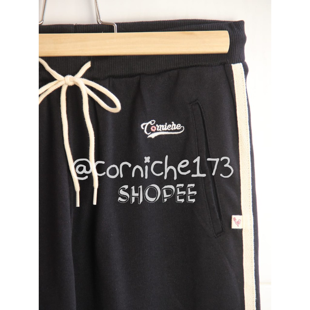 Corniche Sporty Jogger Black - TS39182