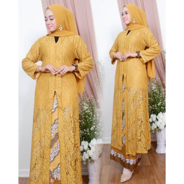 MJ/ Set Hayati Kebaya Brokat Tunik Busui Frendly | Kebaya Tunik | Tunik Brokat | Kebaya Modern | Kebaya tile | Kebaya Favorite | Batik Couple | Kebaya Tunik | Wisuda Kebaya | Kebaya Kondangan | Kebaya Wisuda | Kebaya Brokat