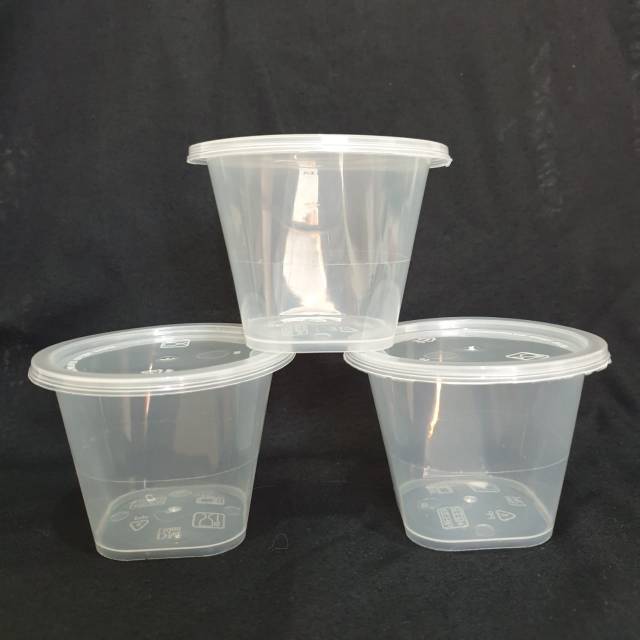 THINWALL CUP PUDING/CUP PUDING ANTI PANAS 150ML@25pcs