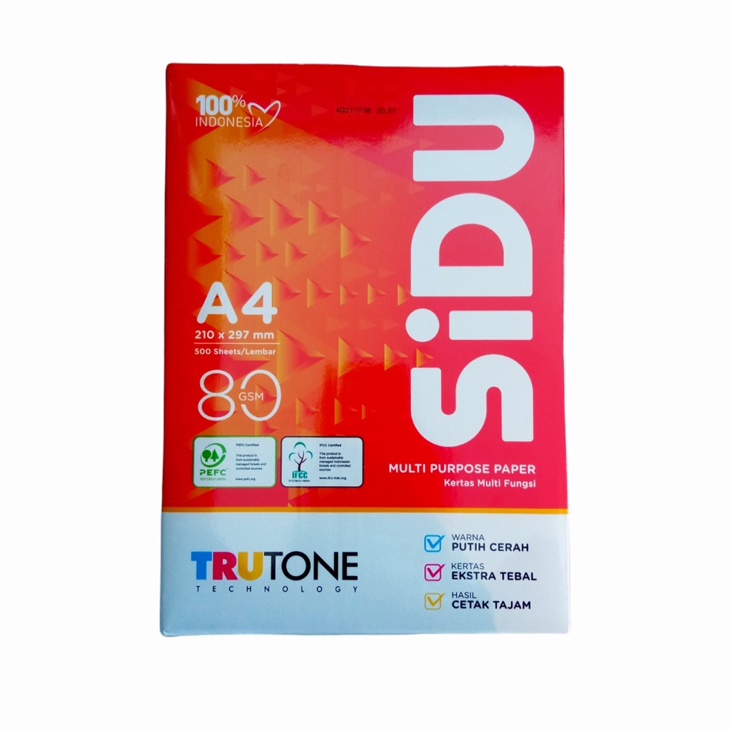 

Gramedia Yogya - SIDU HVS A4 80 Gram / Kurnia Agung