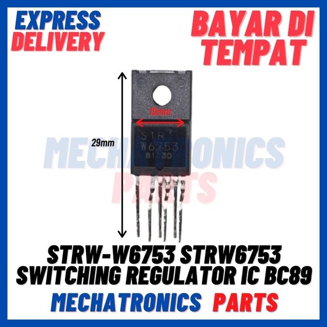 [SMC-9146] STRW-W6753 STRW6753 SWITCHING REGULATOR IC BC89