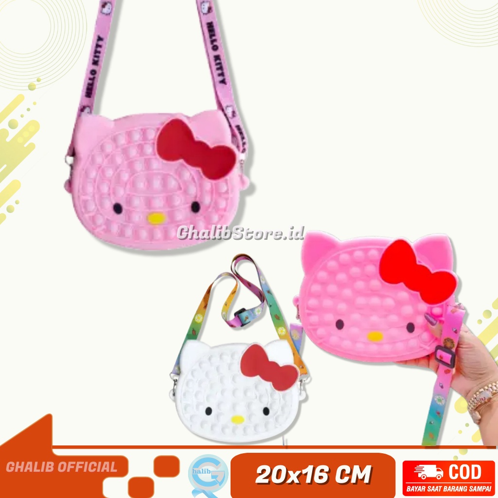 Jual Pop it Tas Selempang Wanita Anak 