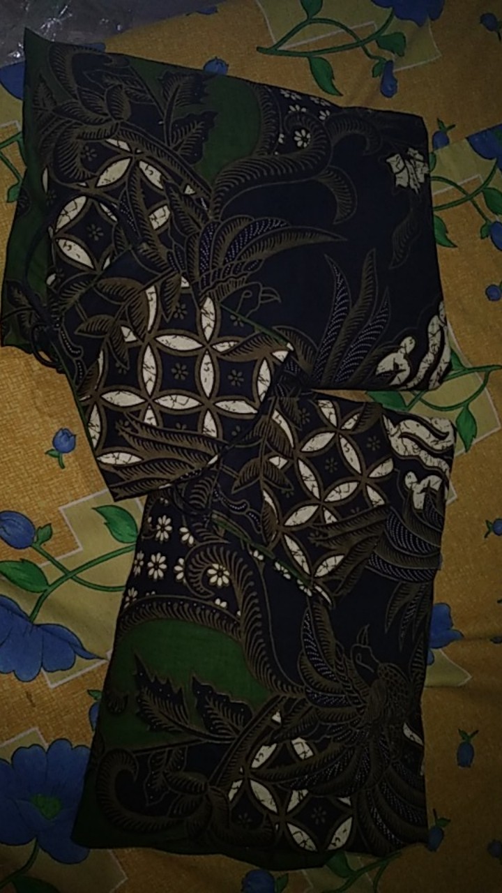 Setyo Luhur Hijau Batik Pria | Kemeja Batik Pria Lengan Panjang Katun Halus Primisima Furing Sragen