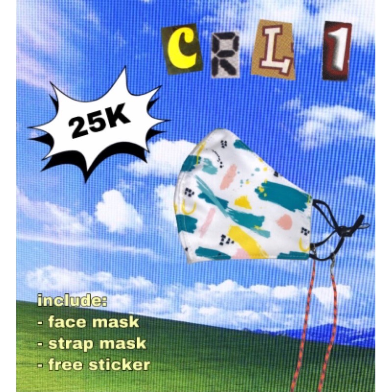 FACE MASK WITH STRAP MASK