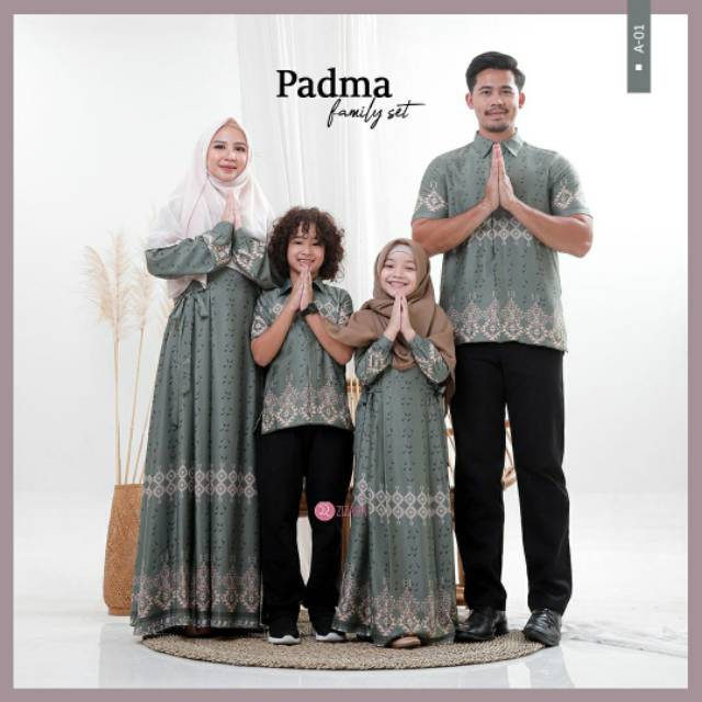 PADMA FAMILY SET by ZIZARA (Konfirmasi Stok Terlebih Dahulu)