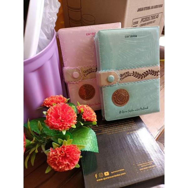 ALQURAN AL QURAN CORDOBA MUMTAZ SAMPUL KULIT  PREMIUM MUSLIMAH