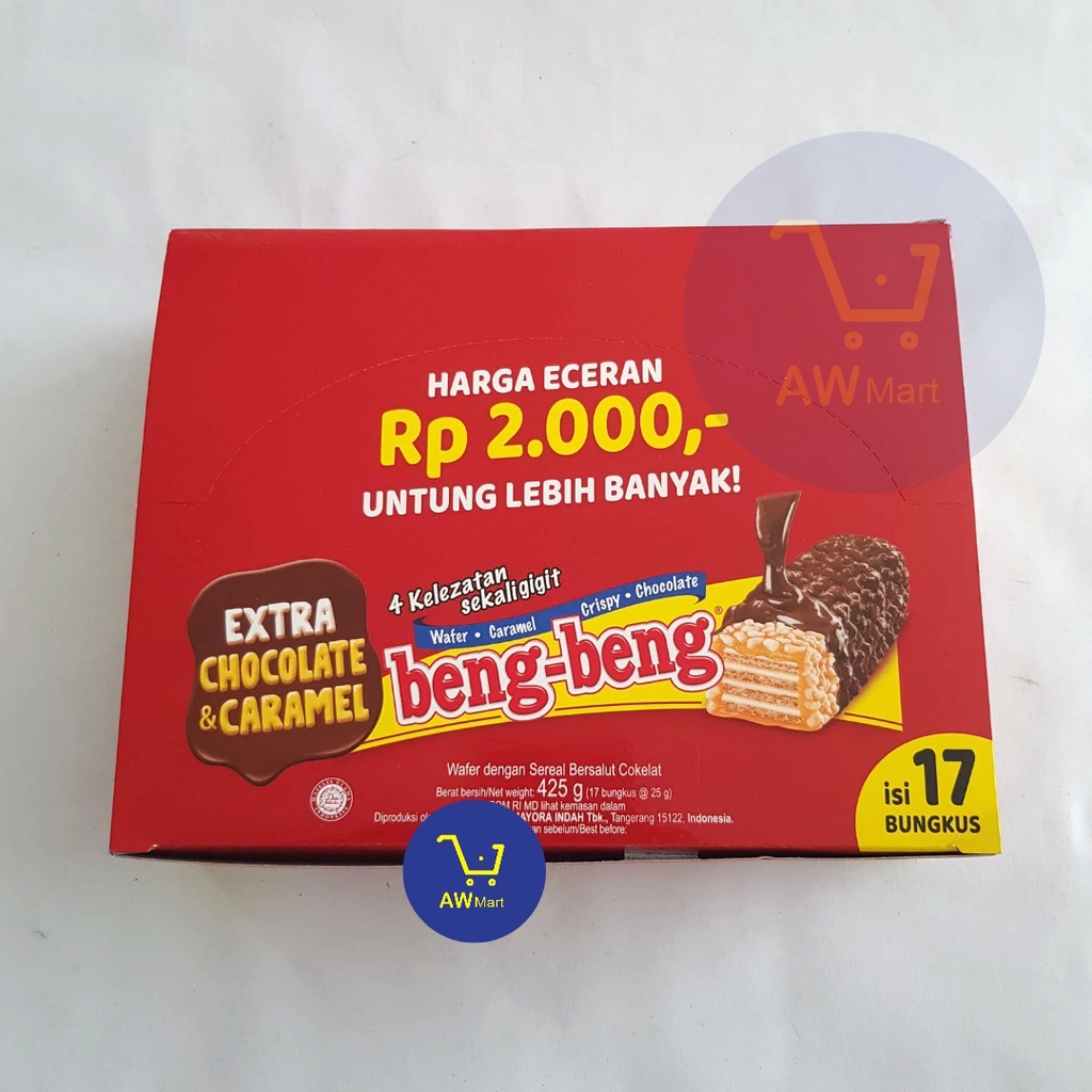 BENG-BENG ECERAN 2000 1 BOX ISI 17 BUNGKUS (425GR)