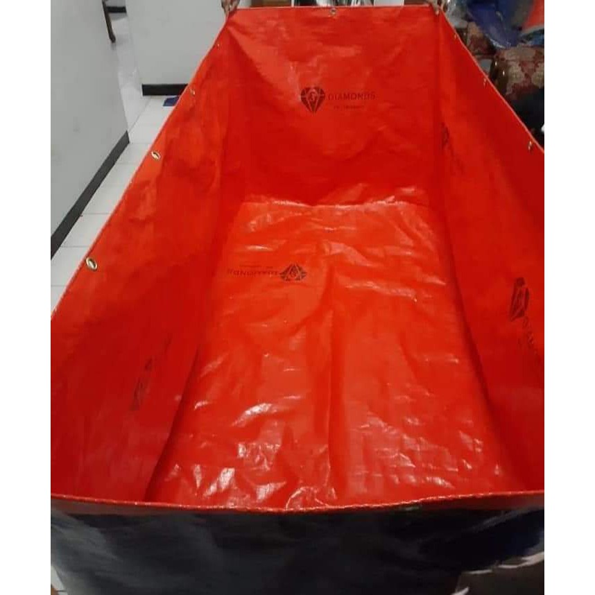 kolam terpal kotak 2x5x1 A8 A10 A15 MURAH BERKUALITAS