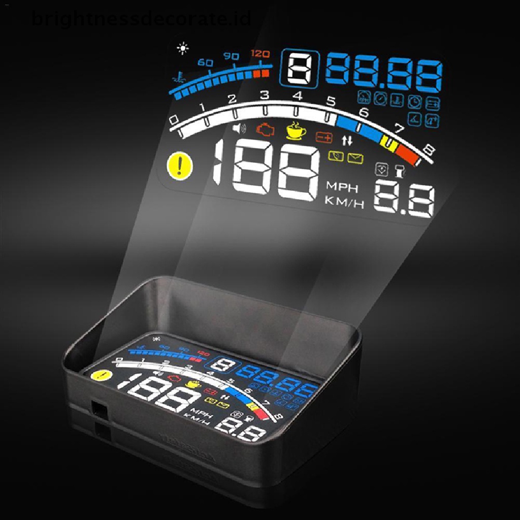 Braket Display Hud Obdii Obd2 5.5 &quot;