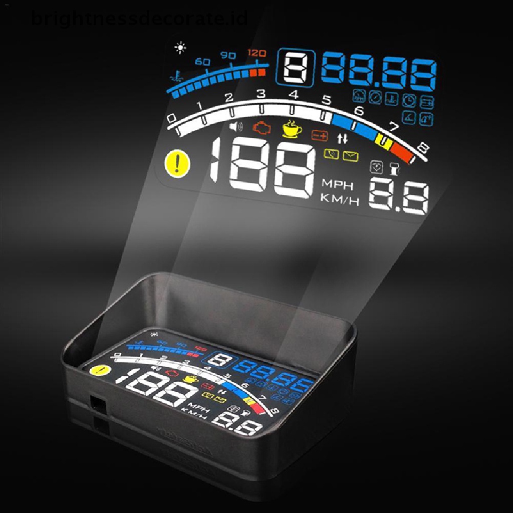 Braket Display Hud Obdii Obd2 5.5 &quot;