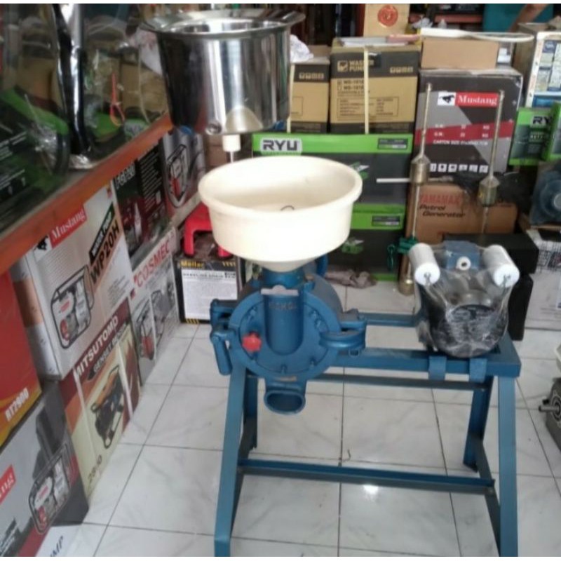 Mesin Gilingan Tahu/Tempe 8" + Dinamo 1Pk (220V)