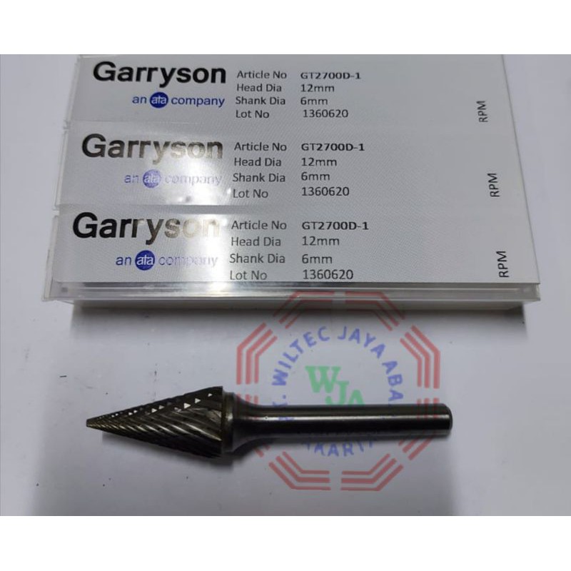 GARRYSON GT2700D-1 Carbide Burrs Rotary Tungsten (England)