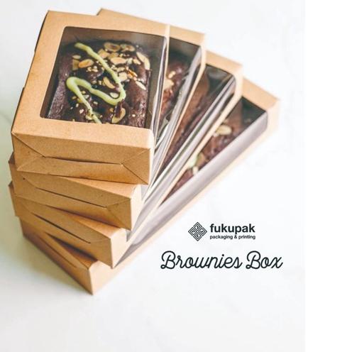 

Kotak Brownies Pie Soes, Dus Kue Jajan Pasar Snack (20pcs)