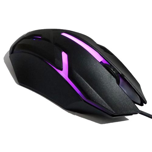 ITSTORE MOUSE GAMING MURAH WESDAR A B C USB LED 5 COLOUR RGB