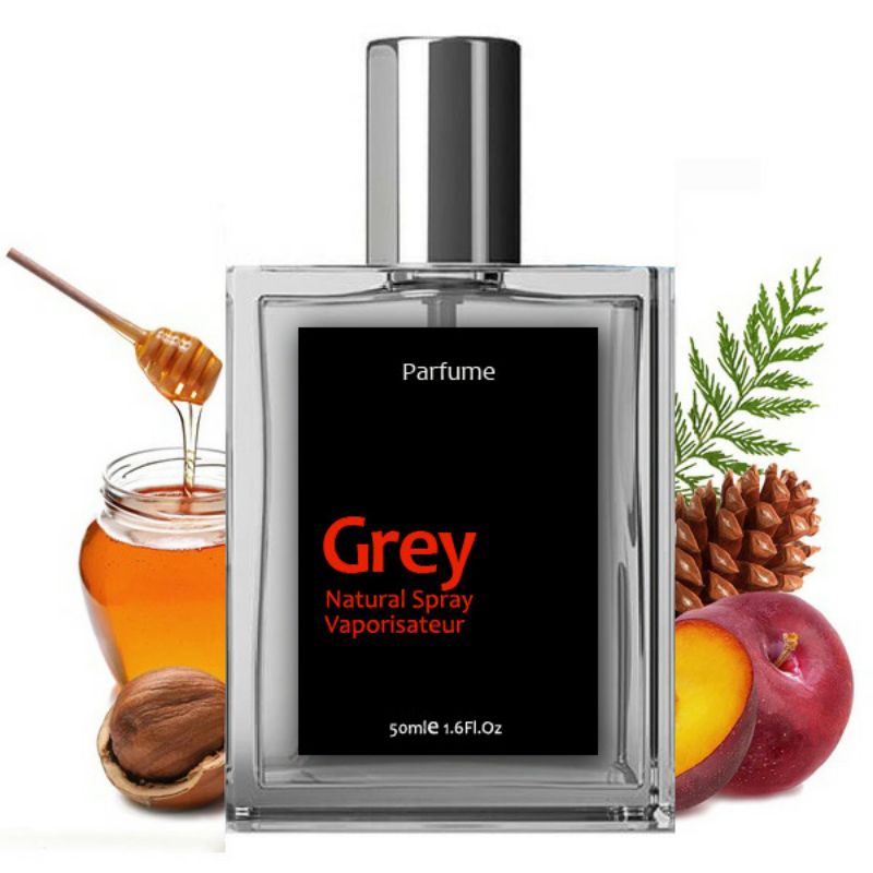 Farfum Grey Body Mist Pengharum Tubuh Wangi Tahan Lama Parfum Original Pria Wanita Official Store Sh