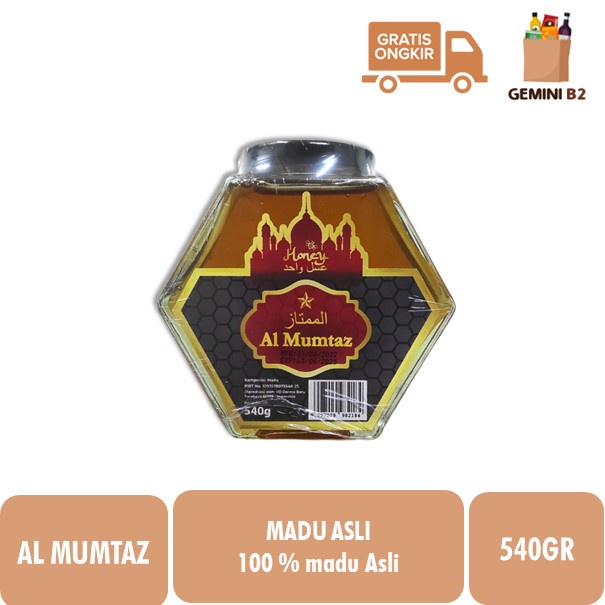 

Al Mumtaz Madu Murni Asli 100% 540Gr