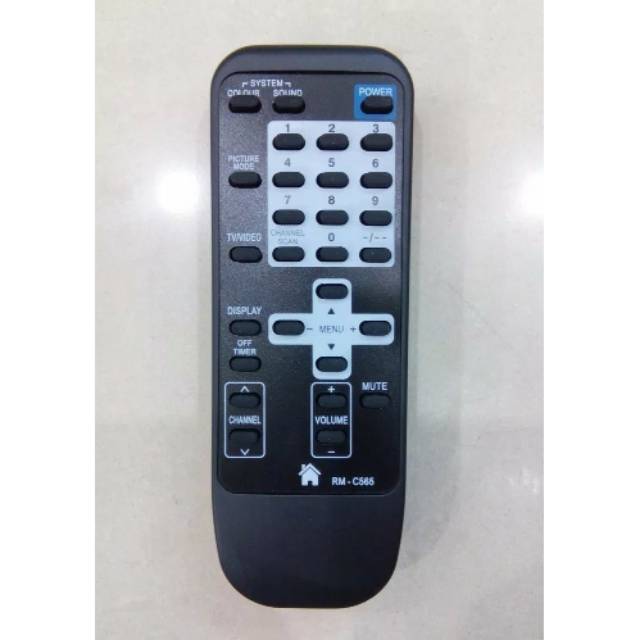 REMOT REMOTE TV TABUNG JVC RM-C565