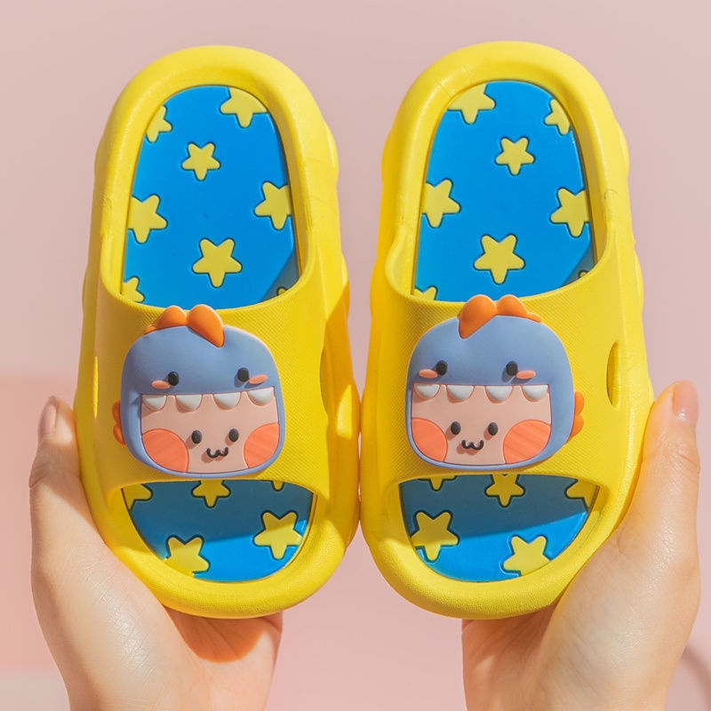 PROMO 12.12 PUNCAK Okaybaby B114 Sandal Slop Anak Laki-laki Perempuan Cewek Motif Karakte Lucu Termurah Sepatu Import Fashion Terbaru Kekinian