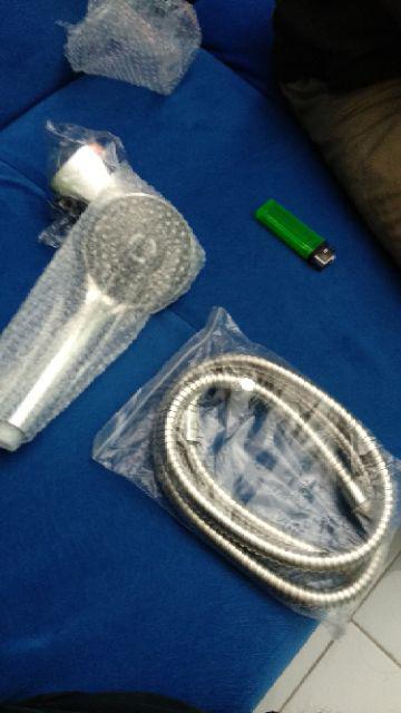 Paket Shower Mandi Bonus Dispenser / Kran Cabang / Handshower