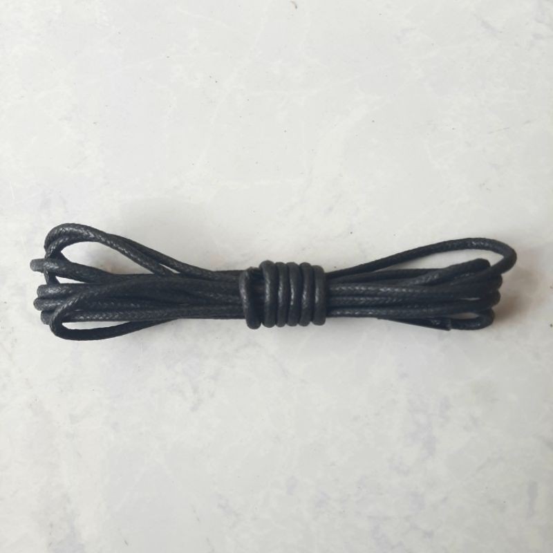 Tali Sepatu Lilin Bulat shoelace murah harga /psng