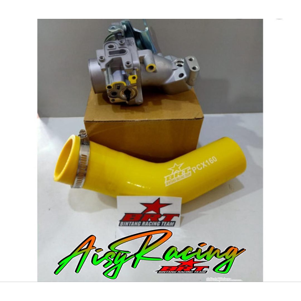 Jual Throttle Body Velocity Banana TB BRT Semi Downdraft PCX Mm Shopee Indonesia