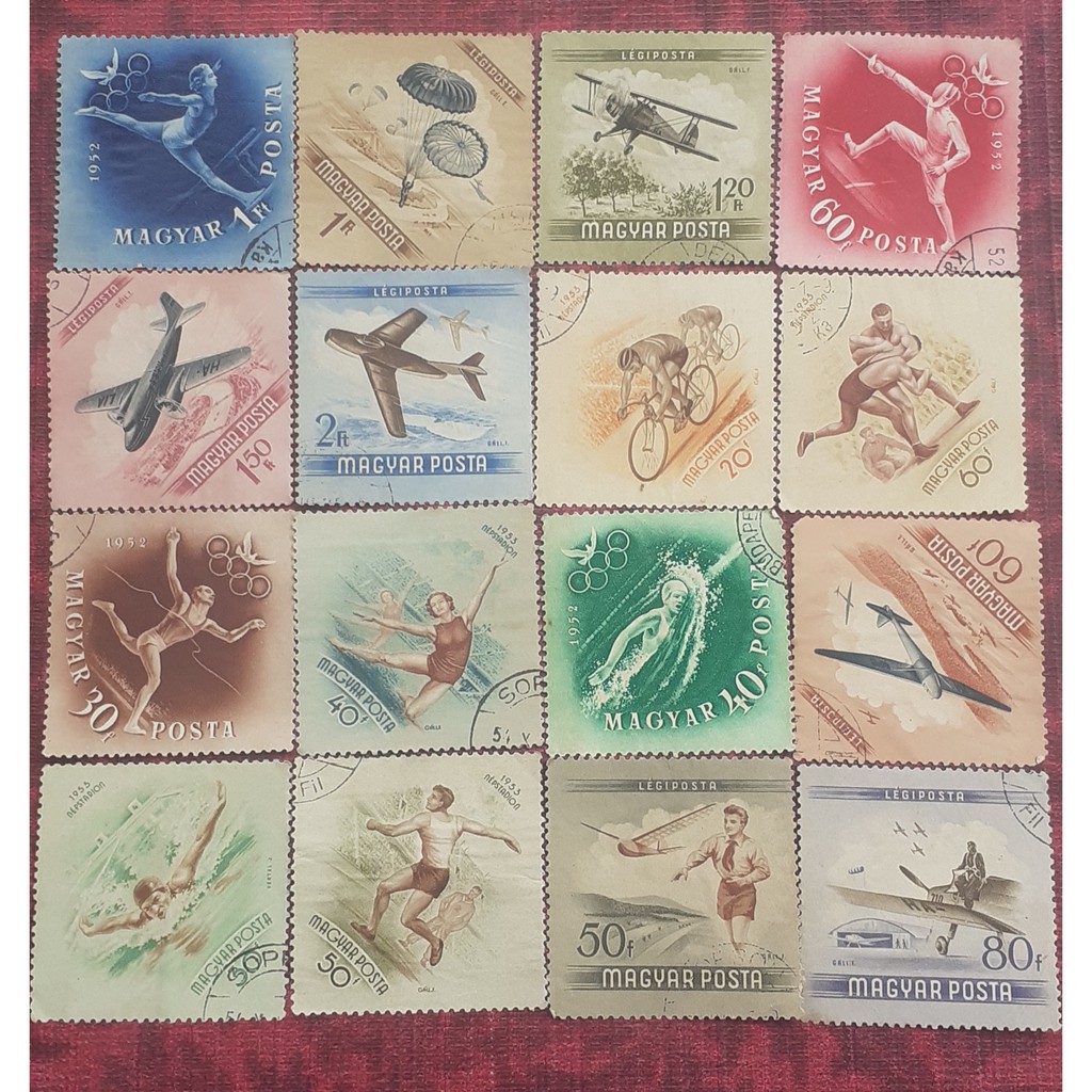 

PERANGKO LAMA HUNGARIA/MAGYAR POSTA/MAGYAR POSTA STAMP POST/HARGA PER PCS