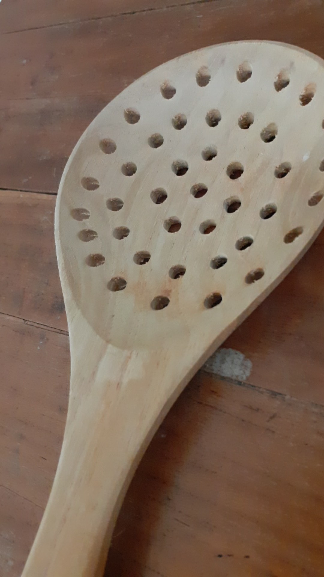 Sendok Nasi | Centong Nasi Lubang Kayu Jati