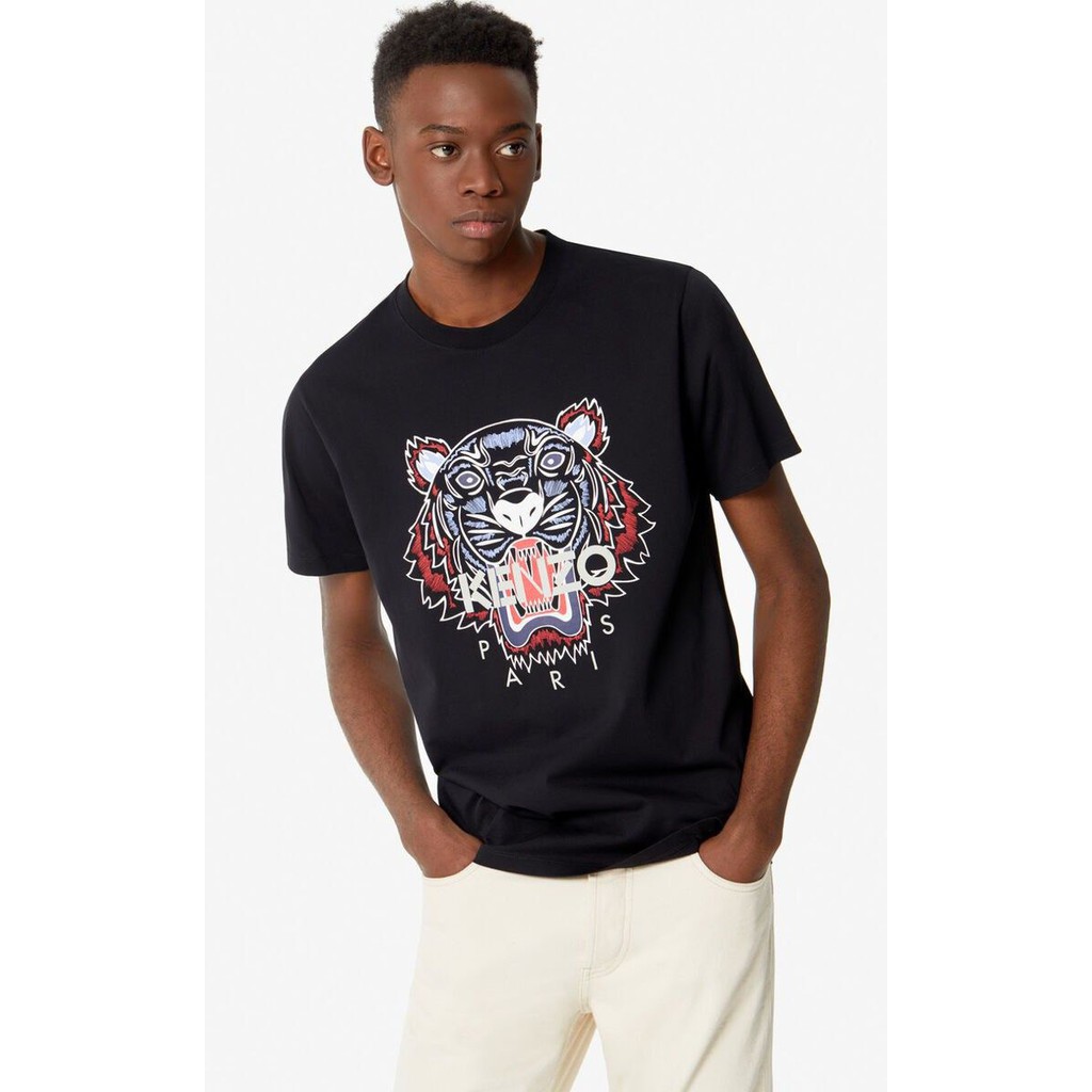 [READY]  KENZO Men Classic Tiger  T-Shirt in Black