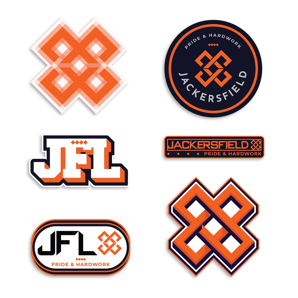 

Jackersfield Sticker Pack C 2021 - 6 Pcs
